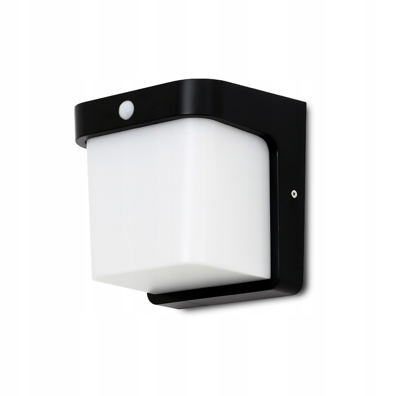Záhradné nástenné svietidlo Kwazar Luminaire biele, čierne E27 18 W